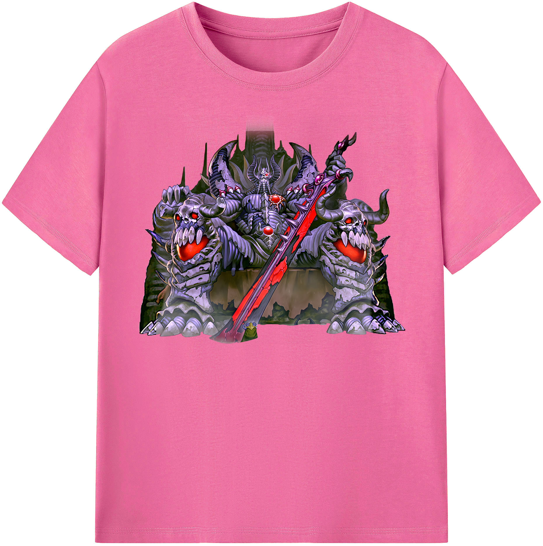 （画像用） 遊☆戯☆王 Yu-Gi-Oh! レディースカジュアルプリントTシャツ（綿100％）